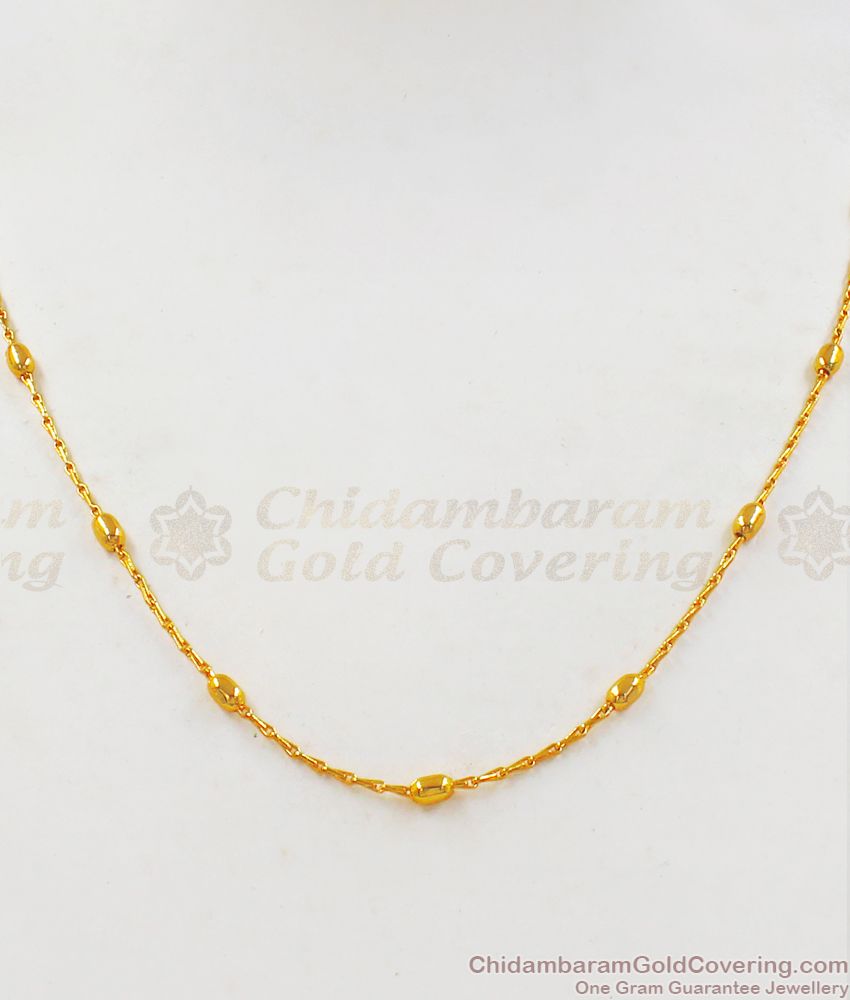 Womens Fashion Jewelry Gold Plated Short Chains CHNS1077