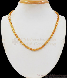 Sleek And Stunning Design Gold Plated Short Chains CHNS1079