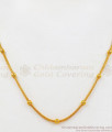 Sleek And Slim Design Gold Plated Short Chains CHNS1081