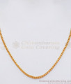 1 Gram Gold Chain Interlocking Design At Affordable Price CHNS1098