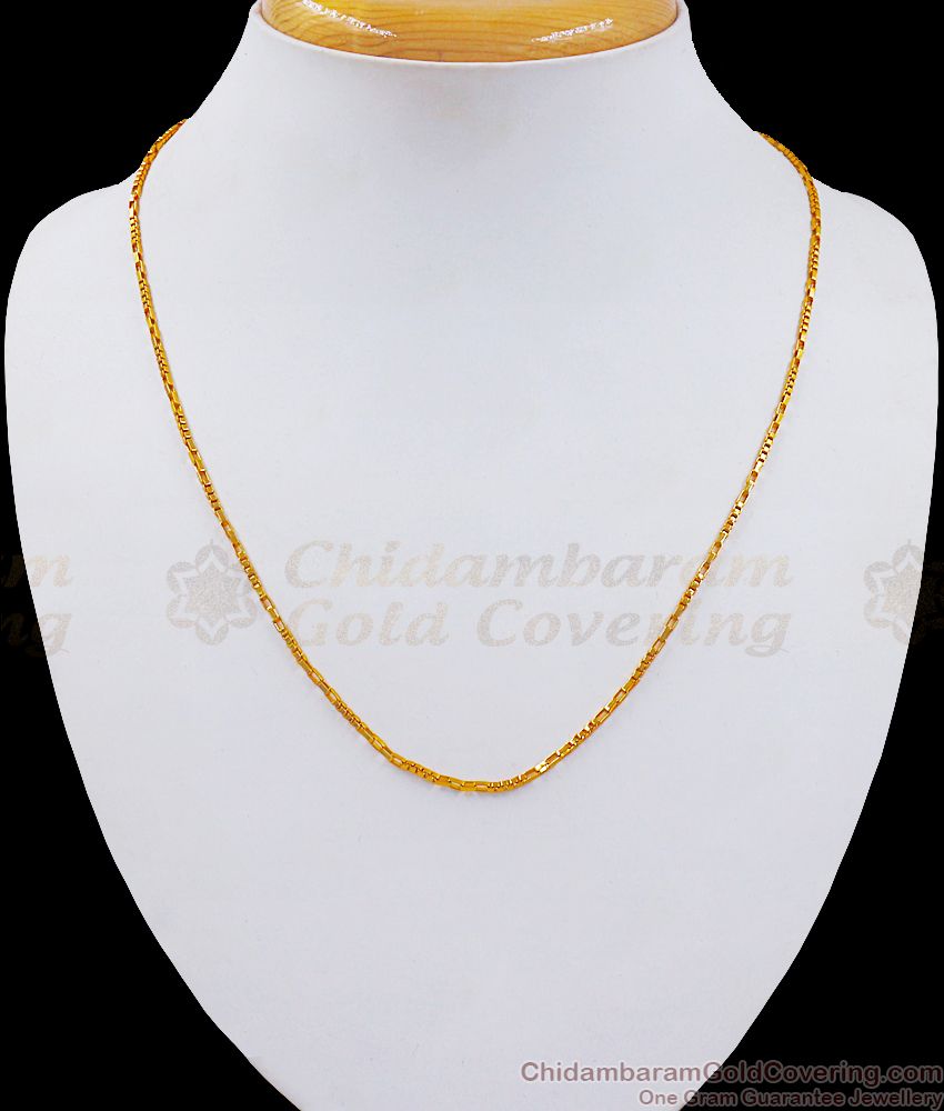 Buy One Gram Gold Chain Daily Wear At Best Price CHNS1101