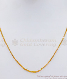 Buy One Gram Gold Chain Daily Wear At Best Price CHNS1101 Buy One Gram Gold Chain Daily Wear At Best Price CHNS1101
