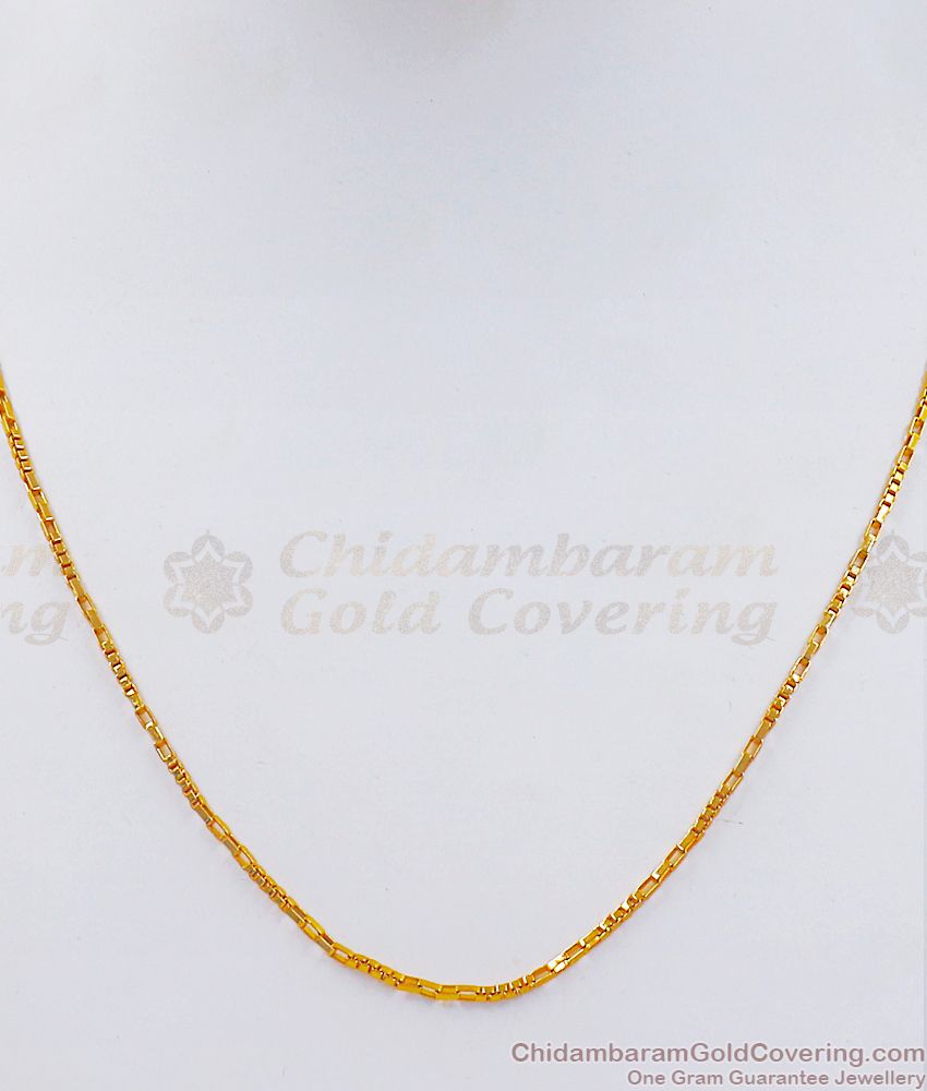 Buy One Gram Gold Chain Daily Wear At Best Price CHNS1101