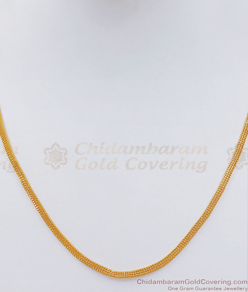 Daily Wear Gold Covering Chain South Indian Jewelry CHNS1104