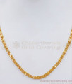 Solid Real Gold Tone Men Chain For Daily Wear CHNS1106