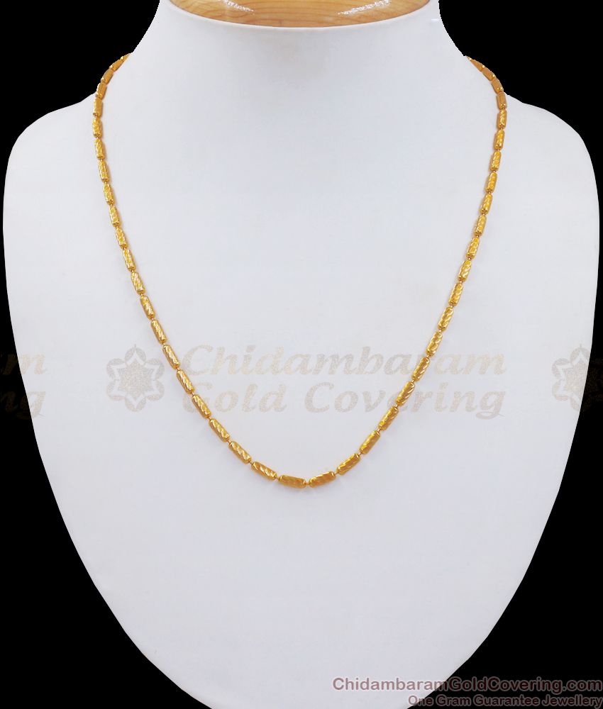 New Design Gold Plated Thin Chain For Daily Use Shop Now CHNS1111