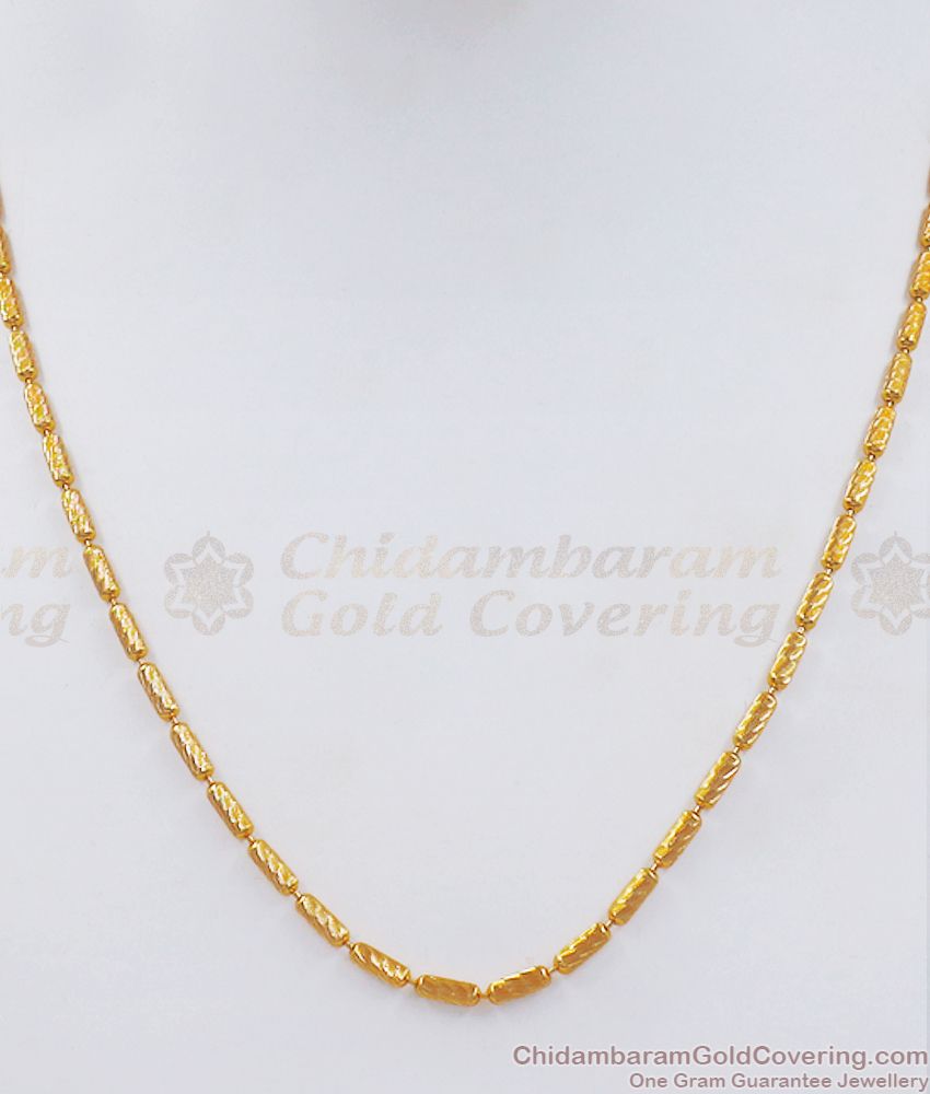 New Design Gold Plated Thin Chain For Daily Use Shop Now CHNS1111