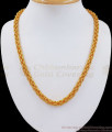 High Quality Thick Gold Plated Chain For Men Spiral Design CHNS1113