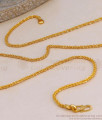 Delicate 1 Gram Gold Sleek Popcorn Link Short Chain CHNS1116