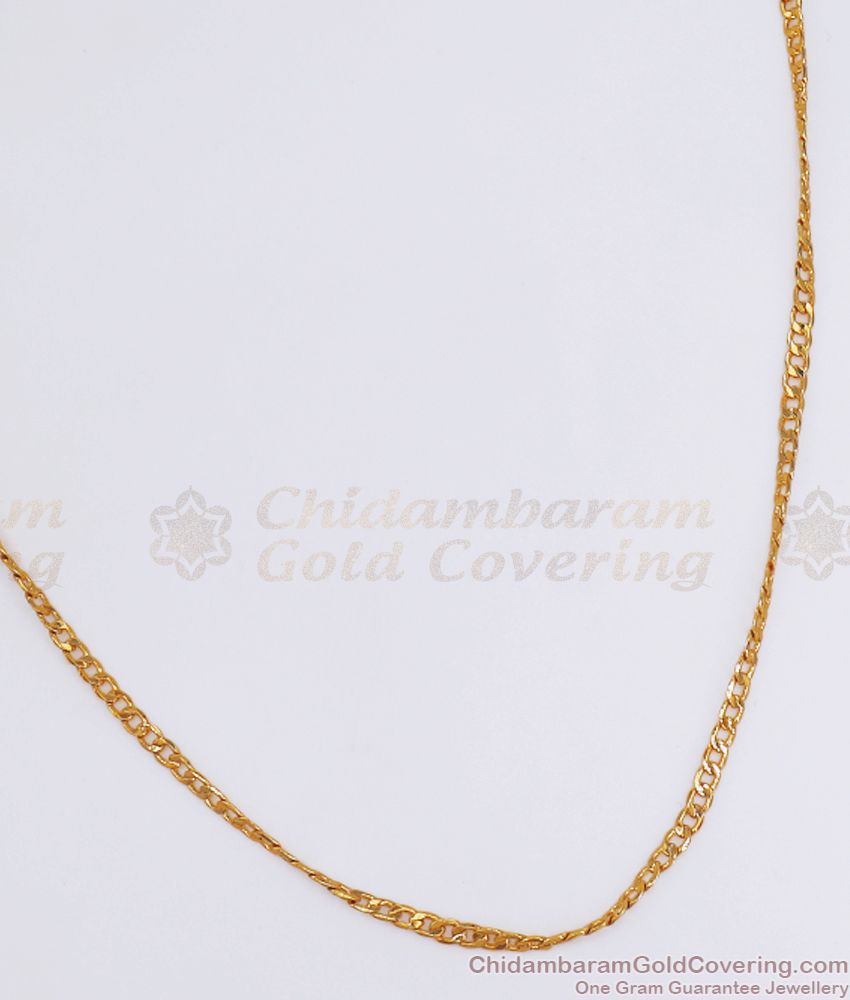 Thin Sachine Type Gold Chain Shop Online CHNS1119