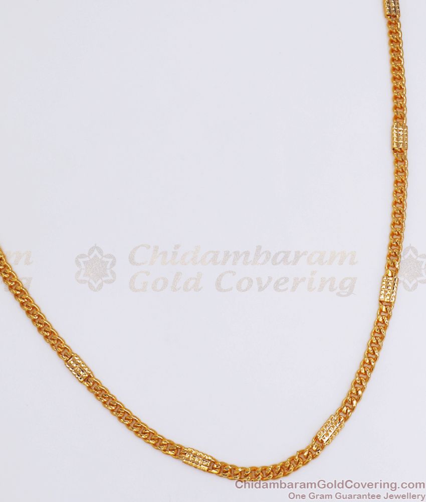 Latest Mens Gold Plated Nawabi Chain Shop Online CHNS1121
