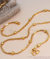 Daily Wear Gold Plated Chain Beads Design Shop Online CHNS1124