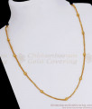 Daily Wear Gold Plated Chain Beads Design Shop Online CHNS1124
