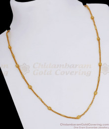 Daily Wear Gold Plated Chain Beads Design Shop Online CHNS1124 Daily Wear Gold Plated Chain Beads Design Shop Online CHNS1124