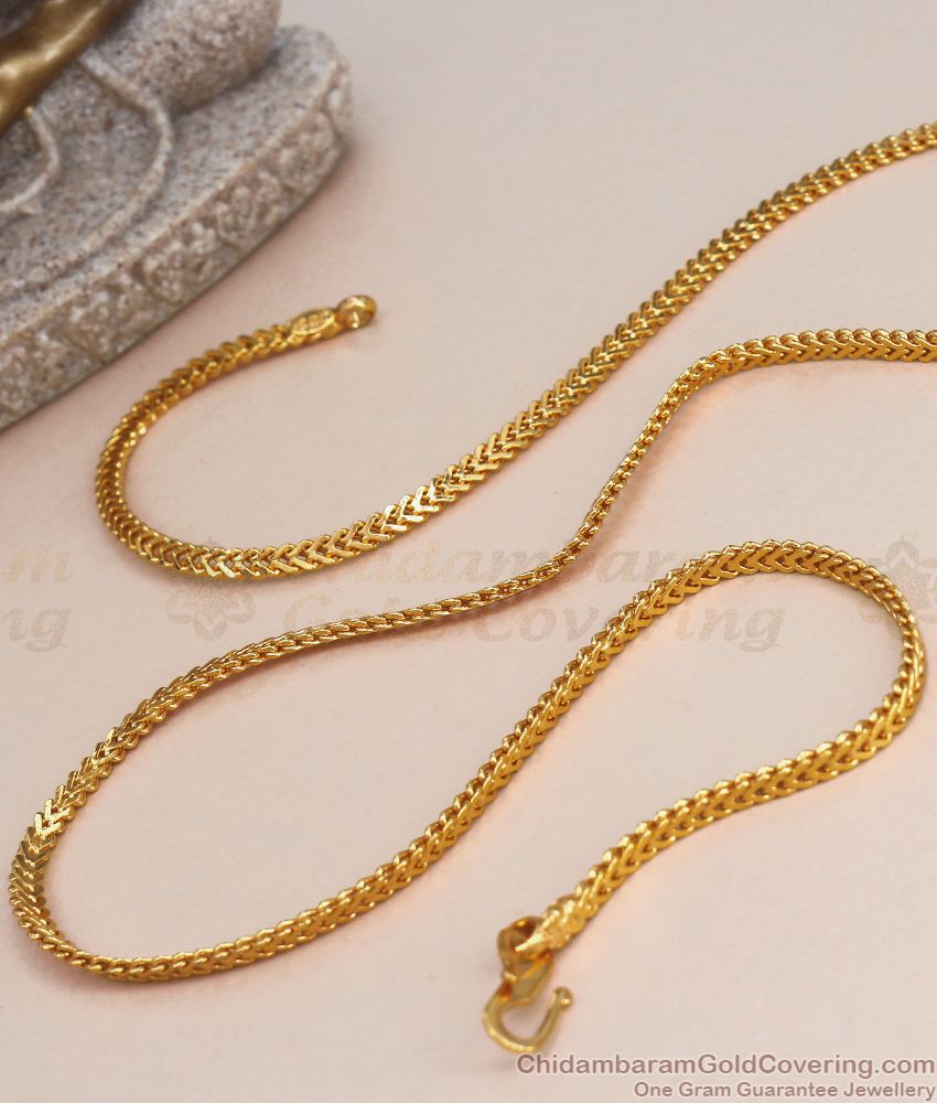 Stunning Real Gold Plated Short Chain Shop Online CHNS1125
