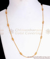 Buy Regular Wear Gold Plated Chain Beaded Design Shop Online CHNS1134