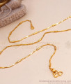 Daily Wear 1 Gram Gold Chain Wheat Designs Shop Online CHNS1141