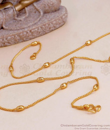Traditional Shiny Beads Gold Short Chain Design CHNS1166 Traditional Shiny Beads Gold Short Chain Design CHNS1166