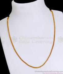 Daily Wear Guaranteed Gold Chain Flat Cable Design CHNS1170