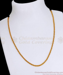 Short Gold Plated Daily Wear Chains For Women CHNS1172