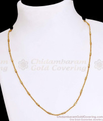 Light Weight Gold Imitation Short Chain Small Beads Design CHNS1202 Light Weight Gold Imitation Short Chain Small Beads Design CHNS1202