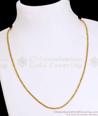 Daily Wear Gold Plated Bead Link Short Chain CHNS1203