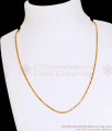 Thin Tube Design 1 Gram Gold Short Chain Collections Online CHNS1212 Thin Tube Design 1 Gram Gold Short Chain Collections Online CHNS1212
