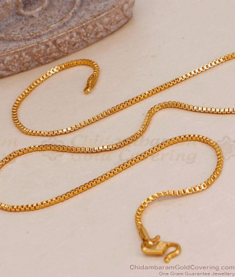 Buy Latest Gold Imitation Short Chain Interlock Design CHNS1218