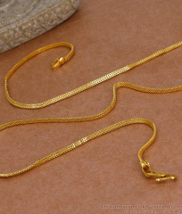 High Quality Gold Imitation Flat Short Chain Design At Affordable Price CHNS1230
