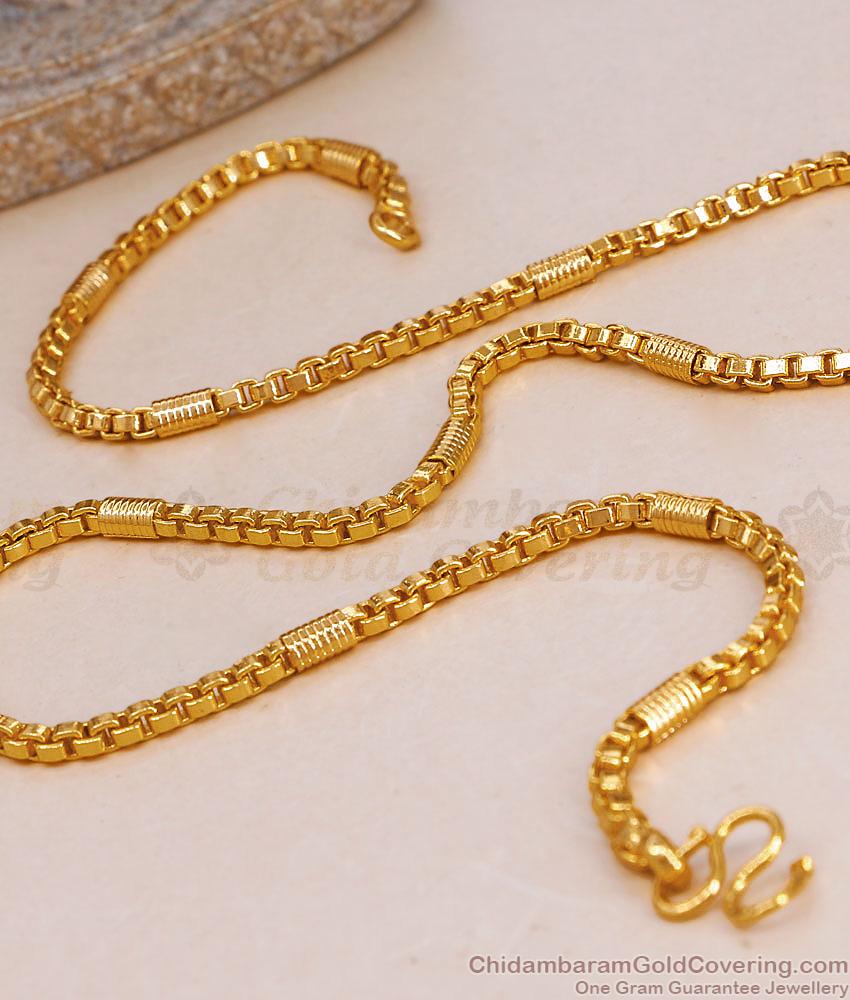 High Quality Micro Gold Plated Short Chain Design Men Fashion Jewelry CHNS1234