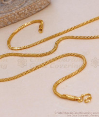 Premium Gold Imitation Short Chain Daily Wear Collection CHNS1237 Premium Gold Imitation Short Chain Daily Wear Collection CHNS1237