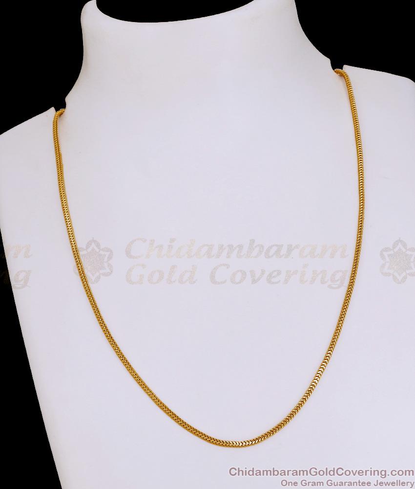 Premium Gold Imitation Short Chain Daily Wear Collection CHNS1237