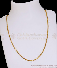 Buy 22k Gold Plated Box Chain For Men And Women CHNS1241