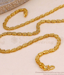 Modern Gold Pattern Leaf Chain Online CHNS1247