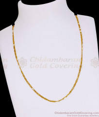 Daily Wear Plain Gold Imitation Short Chain Collections Online CHNS1255 Daily Wear Plain Gold Imitation Short Chain Collections Online CHNS1255