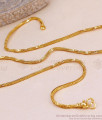 Sleek One Gram Gold Snake Design Short Chain Without Stone CHNS1256 Sleek One Gram Gold Snake Design Short Chain Without Stone CHNS1256