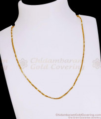 Sleek One Gram Gold Snake Design Short Chain Without Stone CHNS1256 Sleek One Gram Gold Snake Design Short Chain Without Stone CHNS1256