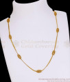 Traditional Oval Beads Gold Covering Short Chain Shop Online CHNS1257