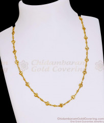 Stylish Heart Shaped Gold Imitation Short Chain For Party Wear CHNS1258 Stylish Heart Shaped Gold Imitation Short Chain For Party Wear CHNS1258