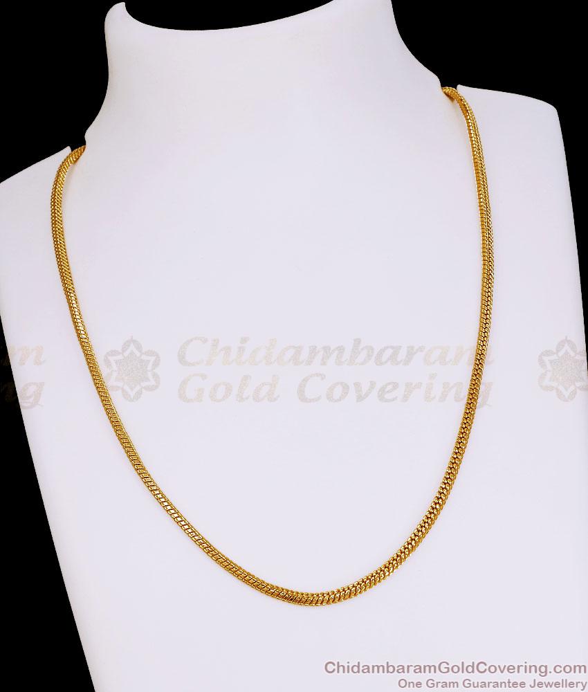 Light Weight Gold Plated Box Chain Shop Online CHNS1259 Light Weight Gold Plated Box Chain Shop Online CHNS1259