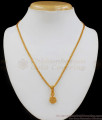 Small Pendant Gold Short Chain For Teenage Girls Collections SMDR525