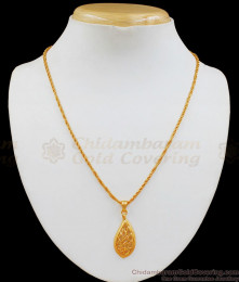 Daily Wear One Gram Gold Pendant Chain Gold Plated Jewelry SMDR548 Daily Wear One Gram Gold Pendant Chain Gold Plated Jewelry SMDR548