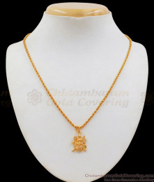 The Durga Devi Pendant One Gram Gold Short Chain Collection SMDR559 The Durga Devi Pendant One Gram Gold Short Chain Collection SMDR559
