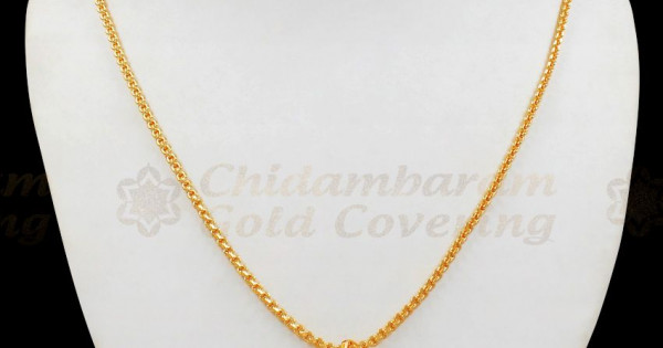 New Leaf Pendant One Gram Gold Short 