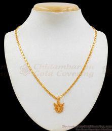 Latest Pendant Design One Gram Gold Short Chain Collection SMDR565 Latest Pendant Design One Gram Gold Short Chain Collection SMDR565