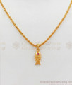 Traditional Fish Gold Pendant Design Short Chain Collection SMDR567 Traditional Fish Gold Pendant Design Short Chain Collection SMDR567