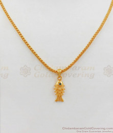 Green Stone Fish Gold Pendant Design Short Chain Collection SMDR569 Green Stone Fish Gold Pendant Design Short Chain Collection SMDR569