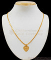 Devotional Christian Gold Pendant With Chain Design Collection SMDR570