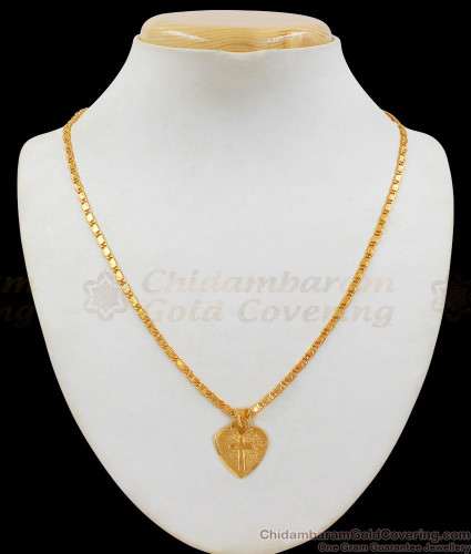 Devotional Christian Gold Pendant With 