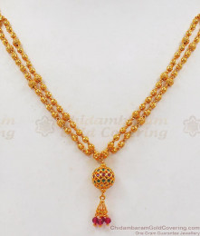 Stunning Two Layer Line Gold Pendent And Short Chain Collection SMDR660 Stunning Two Layer Line Gold Pendent And Short Chain Collection SMDR660